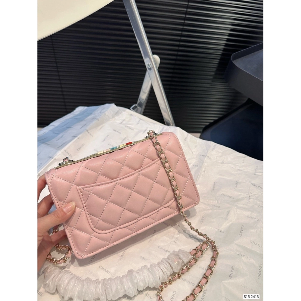 Chanel Rainbow Letter Chain Bag,CHANEL,BAGS