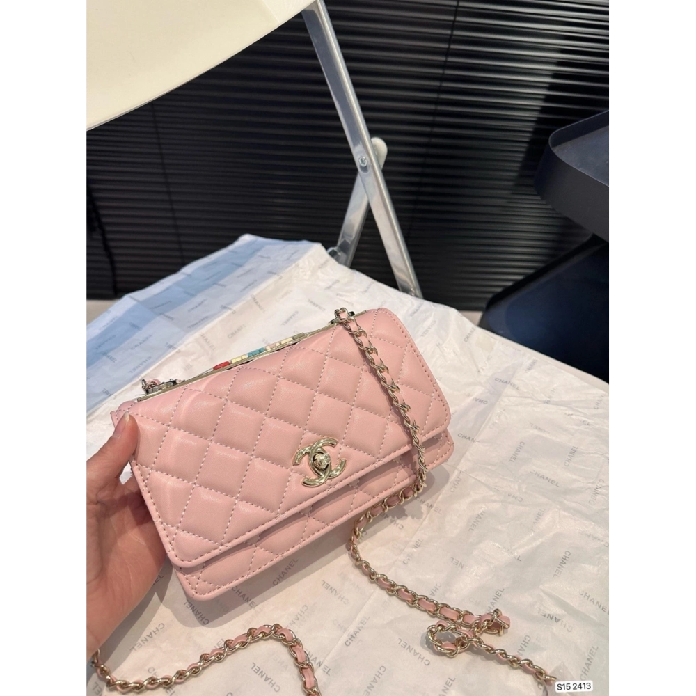 Chanel Rainbow Letter Chain Bag,CHANEL,BAGS