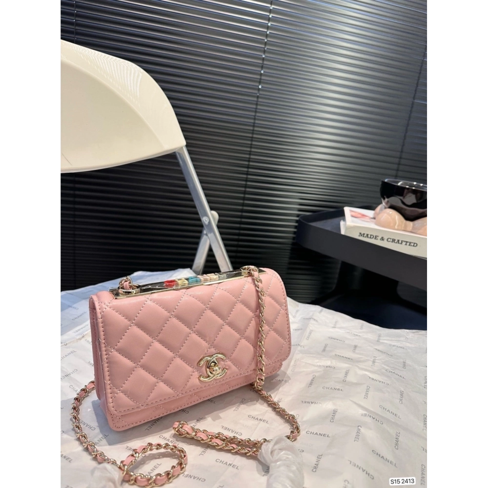 Chanel Rainbow Letter Chain Bag,CHANEL,BAGS