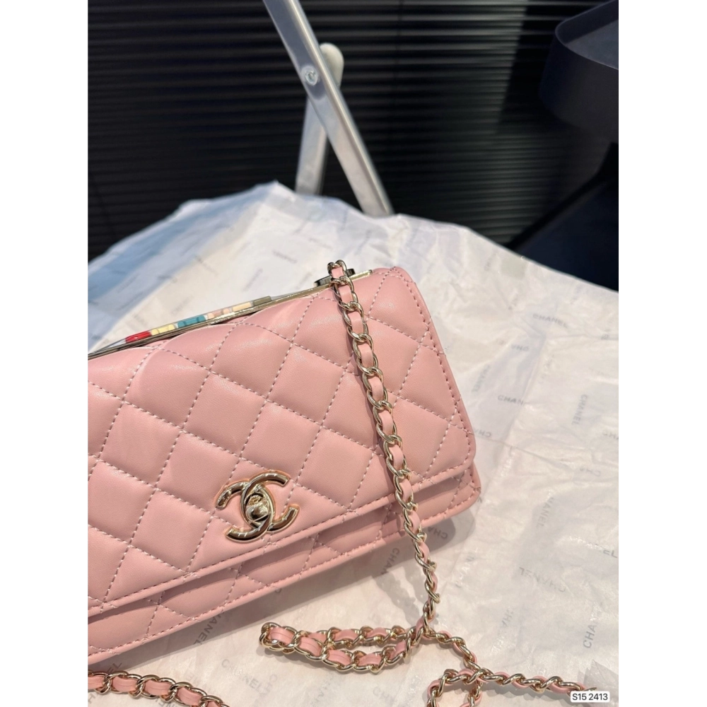 Chanel Rainbow Letter Chain Bag,CHANEL,BAGS