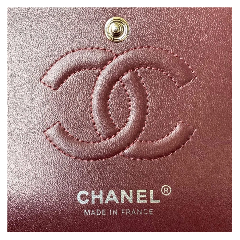 CHANEL SMALL CLASSIC HANDBAG Grained Calfskin Silver Metal,CHANEL,BAGS