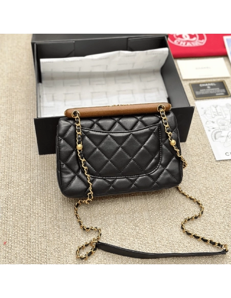 CHANEL SMALL FLAP BAG WITH TOP HANDLE,CHANEL,BAGS