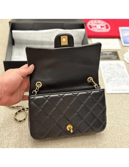 CHANEL SMALL FLAP BAG WITH TOP HANDLE,CHANEL,BAGS
