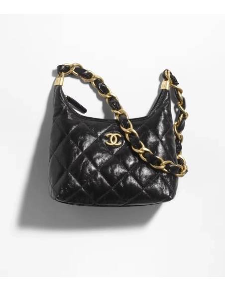 CHANEL SMALL HOBO BAG,CHANEL,BAGS