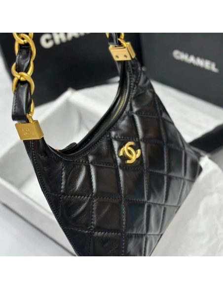 CHANEL SMALL HOBO BAG,CHANEL,BAGS