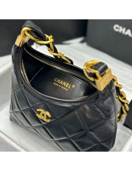 CHANEL SMALL HOBO BAG,CHANEL,BAGS