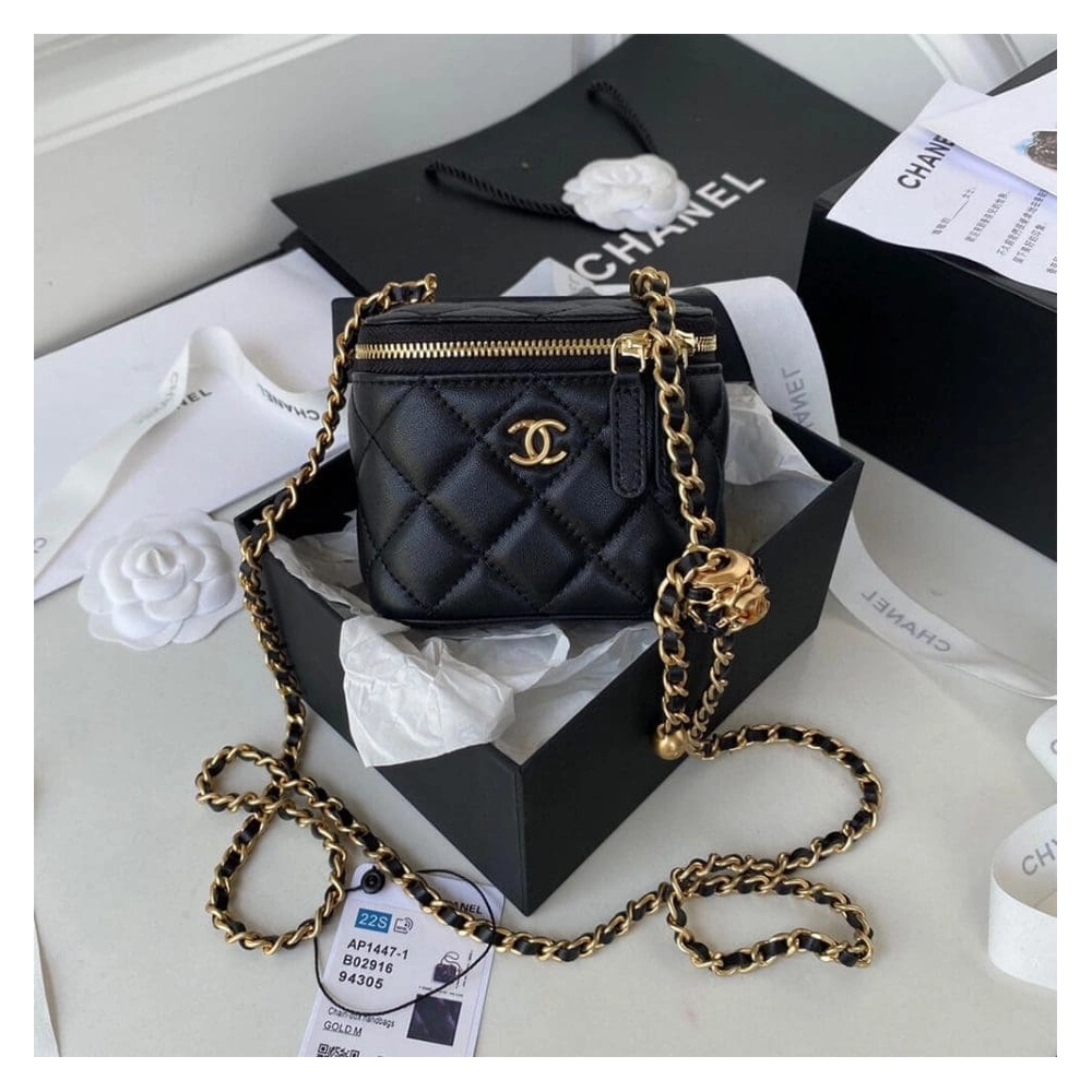 Chanel SMALL VANITY WITH CHAIN AP2198,CHANEL,BAGS