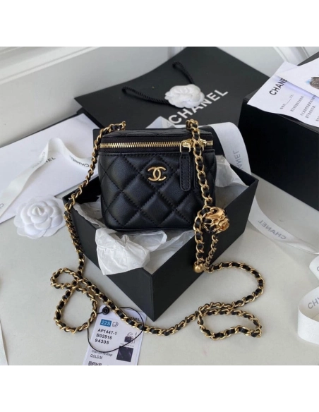 Chanel SMALL VANITY WITH CHAIN AP2198,CHANEL,BAGS