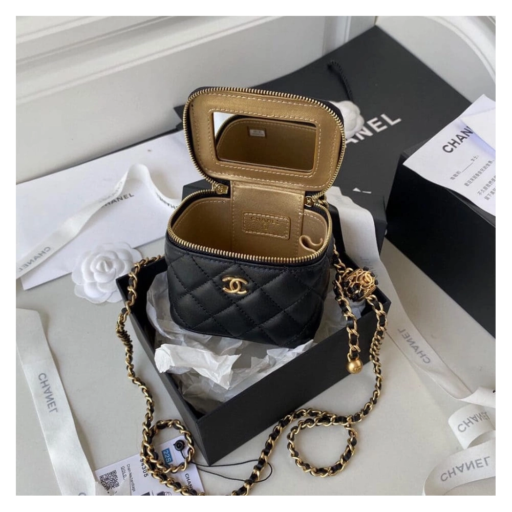 Chanel SMALL VANITY WITH CHAIN AP2198,CHANEL,BAGS