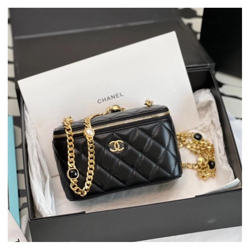 Chanel VANITY WITH CHAIN AP2937,CHANEL,BAGS