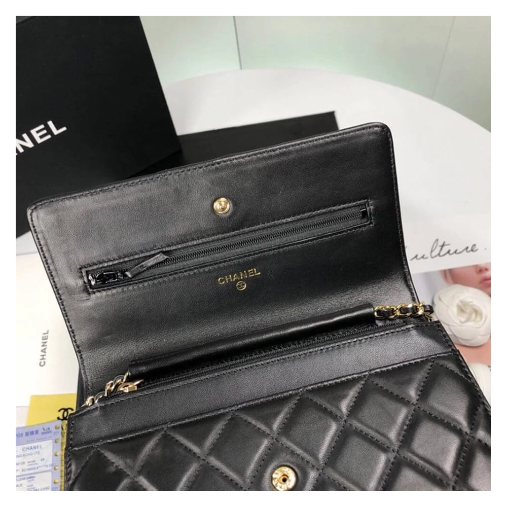 CHANEL WALLET ON CHAIN AP3054,CHANEL,BAGS