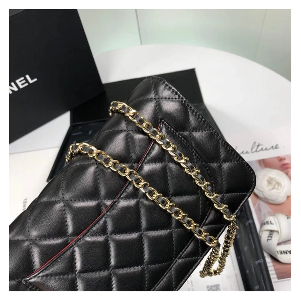 CHANEL WALLET ON CHAIN AP3054,CHANEL,BAGS