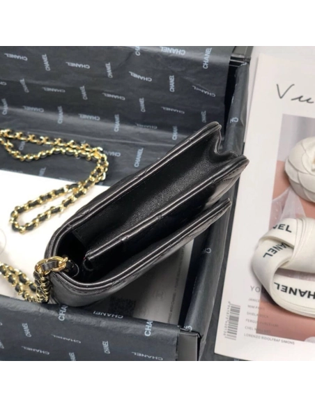 CHANEL WALLET ON CHAIN AP3054,CHANEL,BAGS