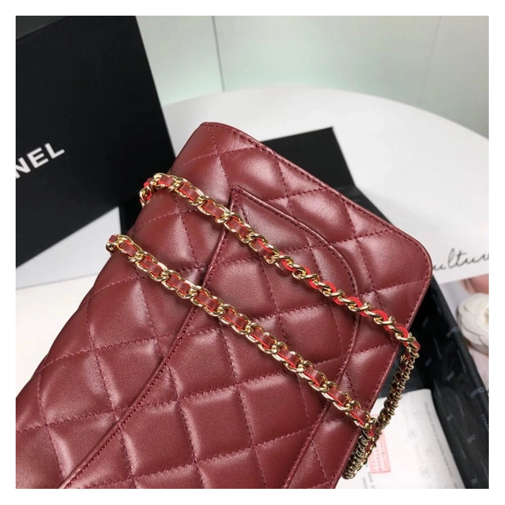 CHANEL WALLET ON CHAIN AP3054,CHANEL,BAGS