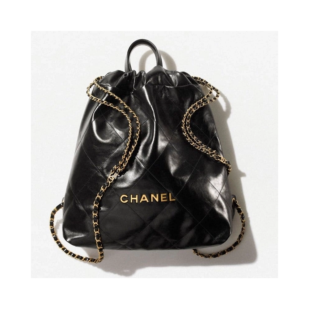 LARGE BACK PACK CHANEL 22,CHANEL,BAGS