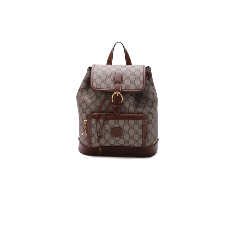 GG Interlocking Backpack,GUCCI,BAGS