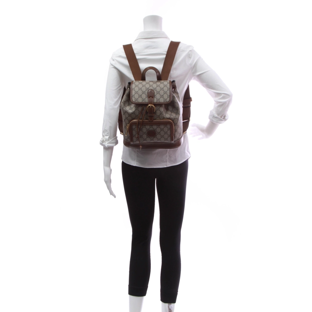 GG Interlocking Backpack,GUCCI,BAGS