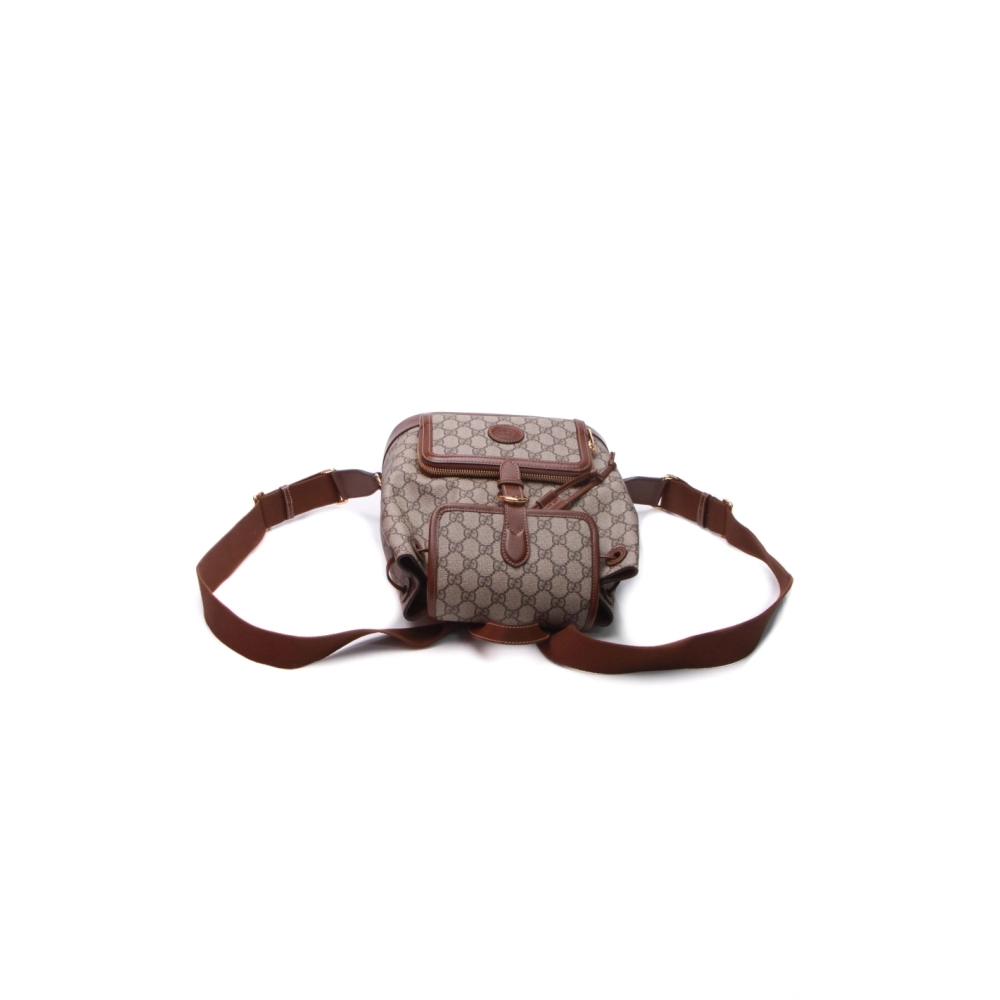 GG Interlocking Backpack,GUCCI,BAGS