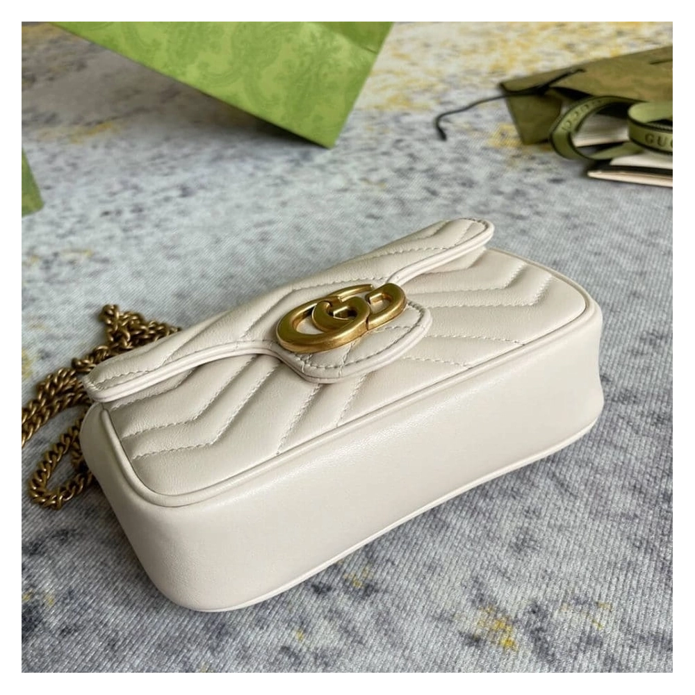 GG Marmont Matelasse Leather Super Mini Bag,GUCCI,BAGS