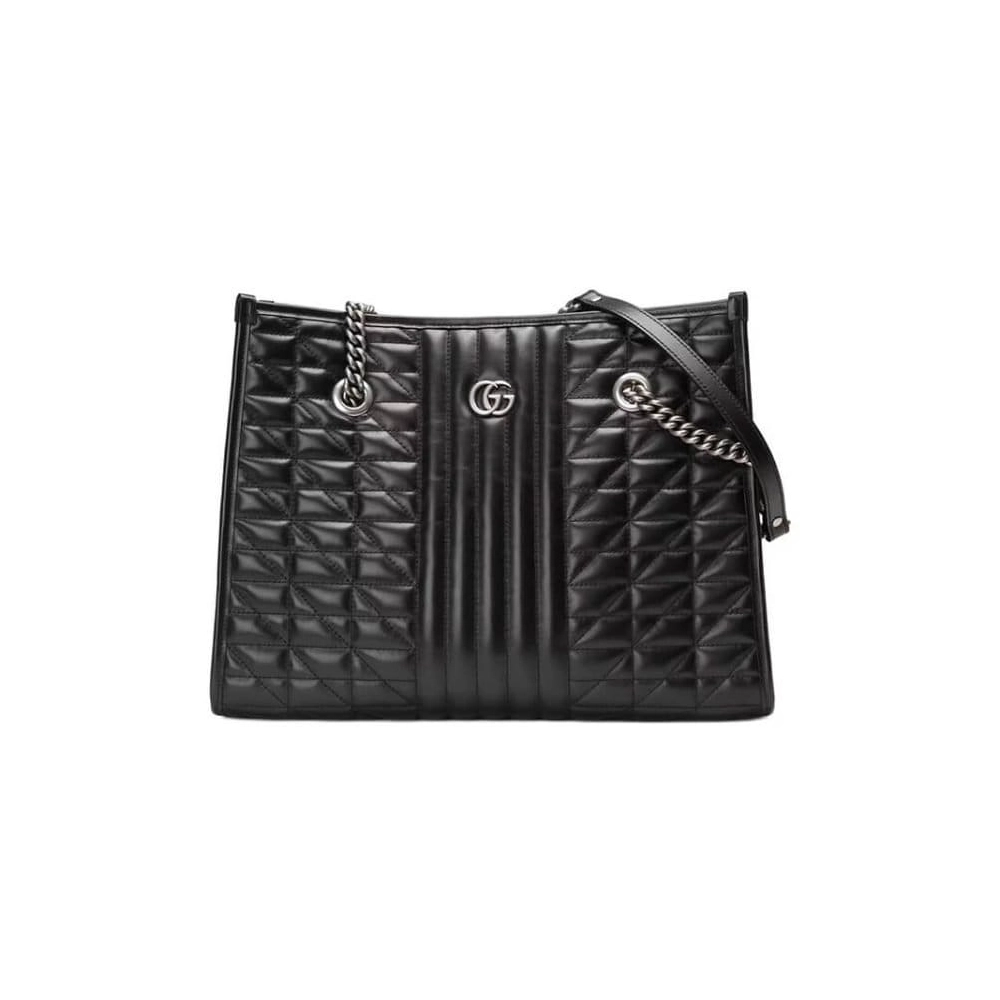 GG MARMONT MEDIUM TOTE BAG,GUCCI,BAGS