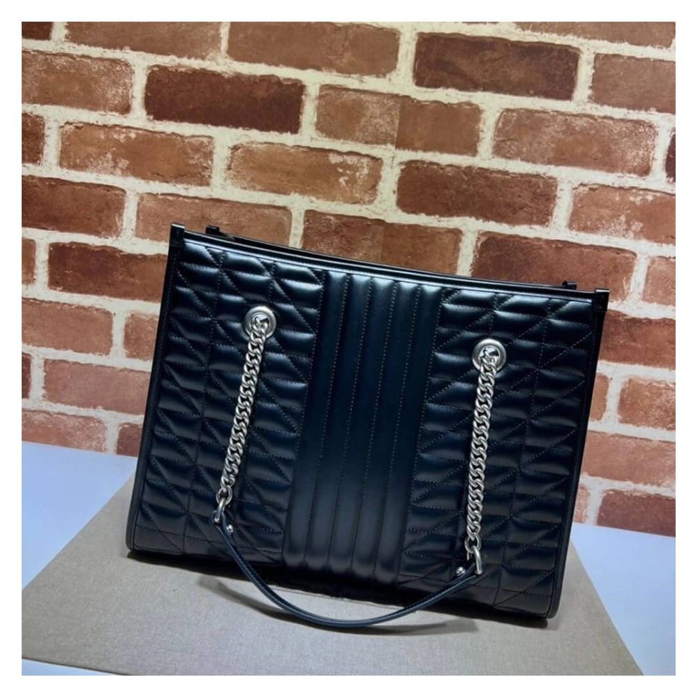 GG MARMONT MEDIUM TOTE BAG,GUCCI,BAGS