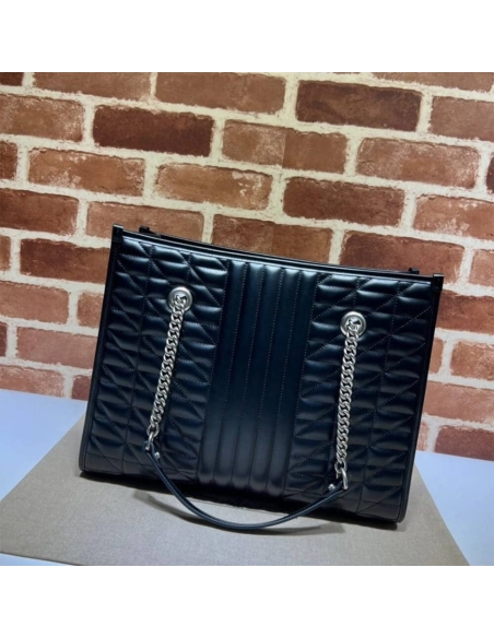 GG MARMONT MEDIUM TOTE BAG,GUCCI,BAGS