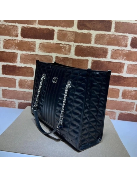 GG MARMONT MEDIUM TOTE BAG,GUCCI,BAGS