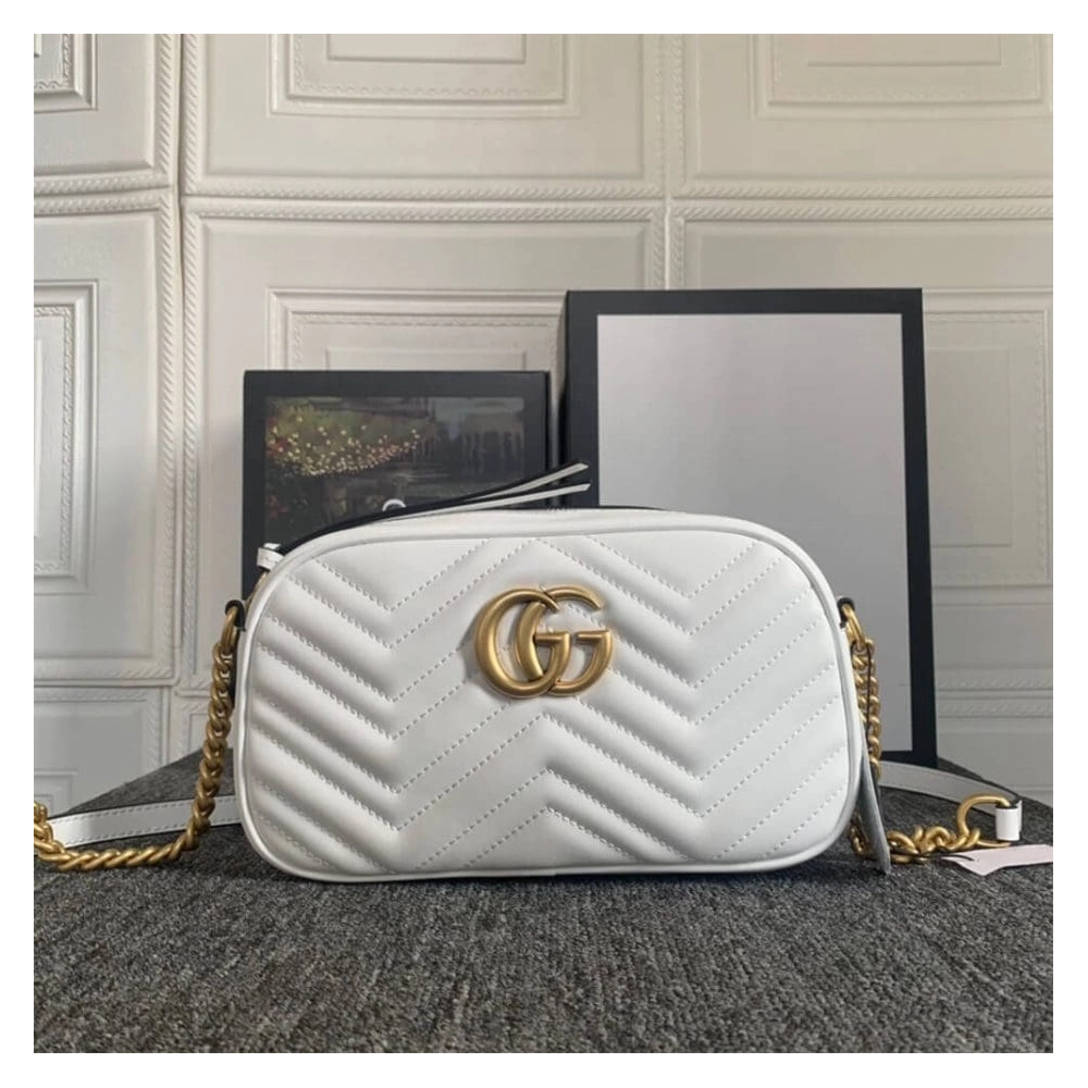 GG Marmont Small Matelasse Shoulder Bag,GUCCI,BAGS