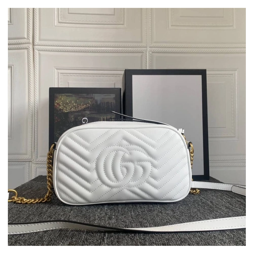 GG Marmont Small Matelasse Shoulder Bag,GUCCI,BAGS