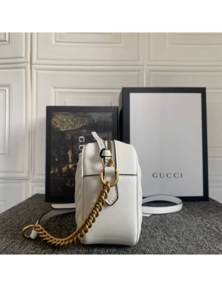 GG Marmont Small Matelasse Shoulder Bag,GUCCI,BAGS