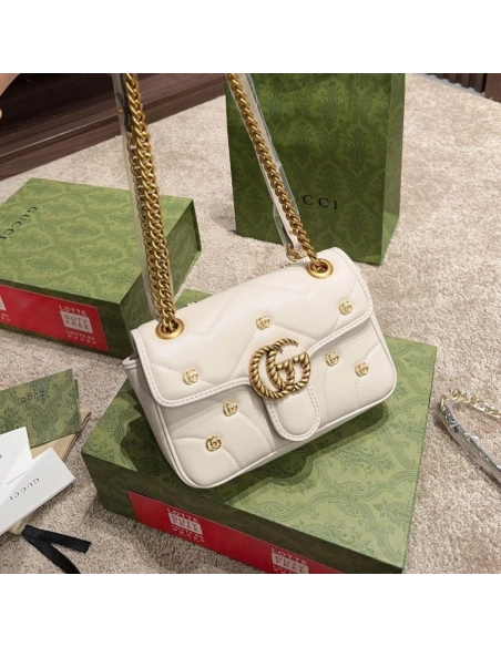 GG MARMONT SMALL SHOULDER BAG,GUCCI,BAGS