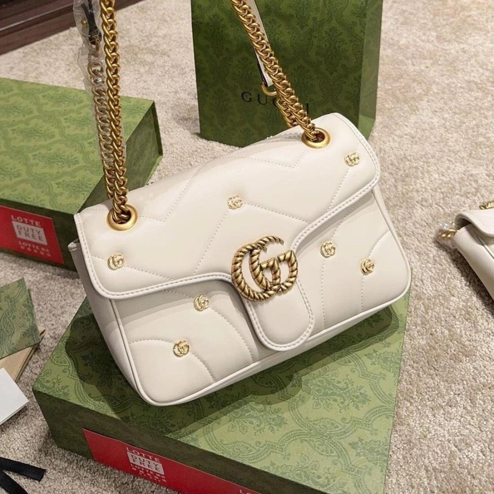 GG MARMONT SMALL SHOULDER BAG,GUCCI,BAGS