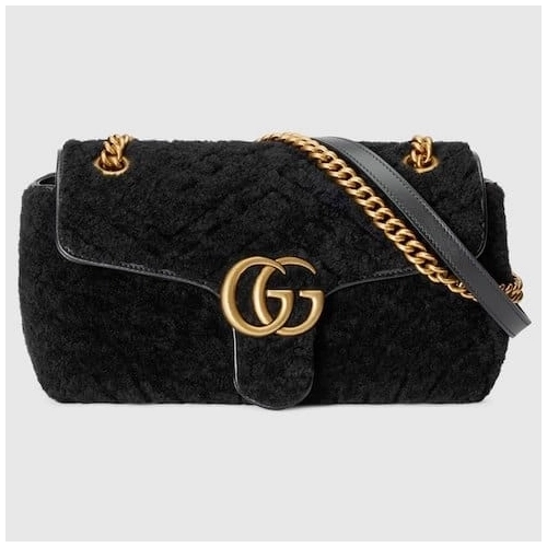 GG MARMONT SMALL SHOULDER BAG,GUCCI,BAGS