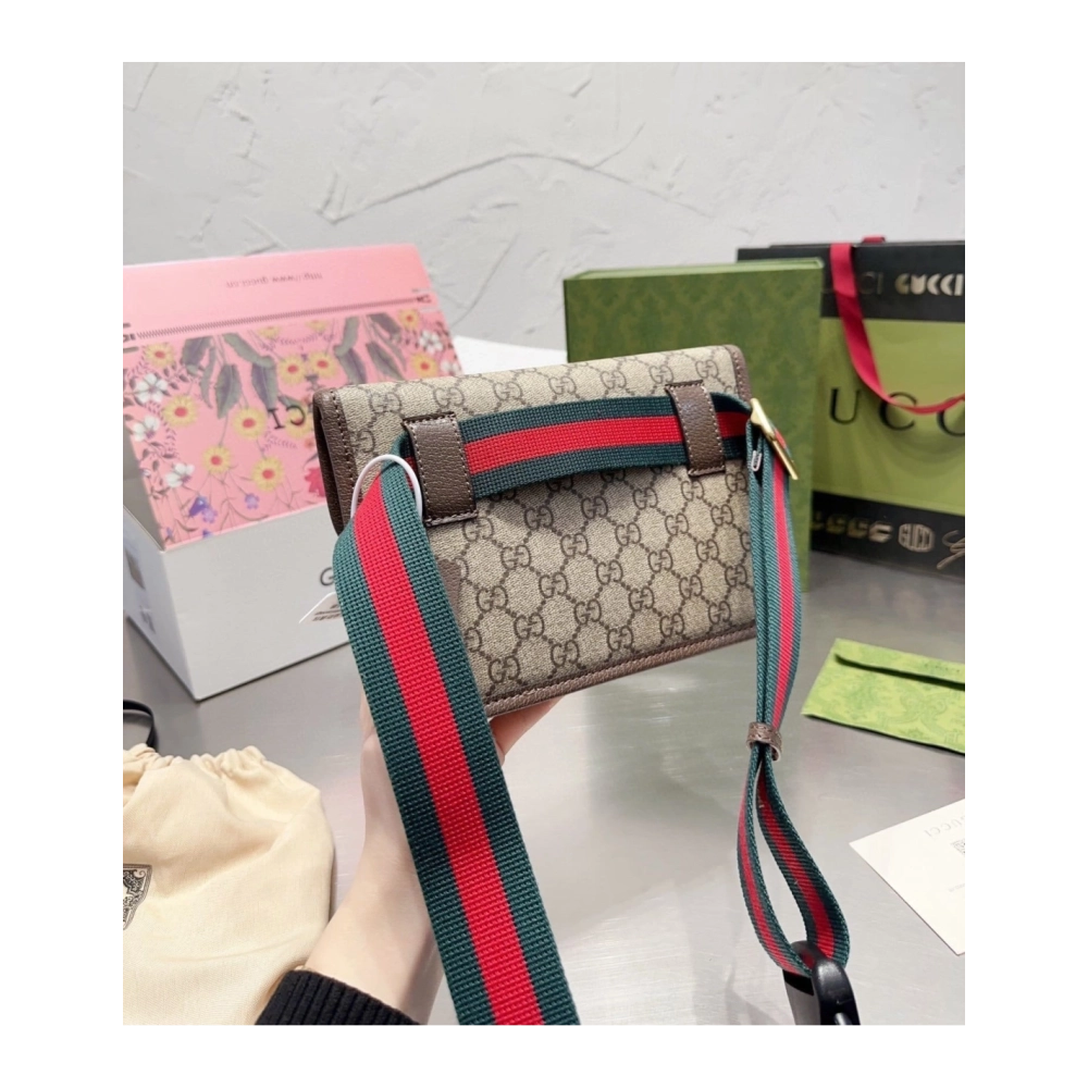GG NEO VINTAGE SUPREME BELT BAG,GUCCI,BAGS
