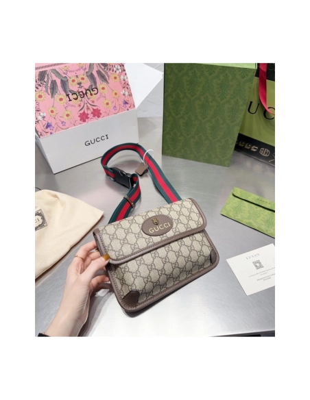 GG NEO VINTAGE SUPREME BELT BAG,GUCCI,BAGS