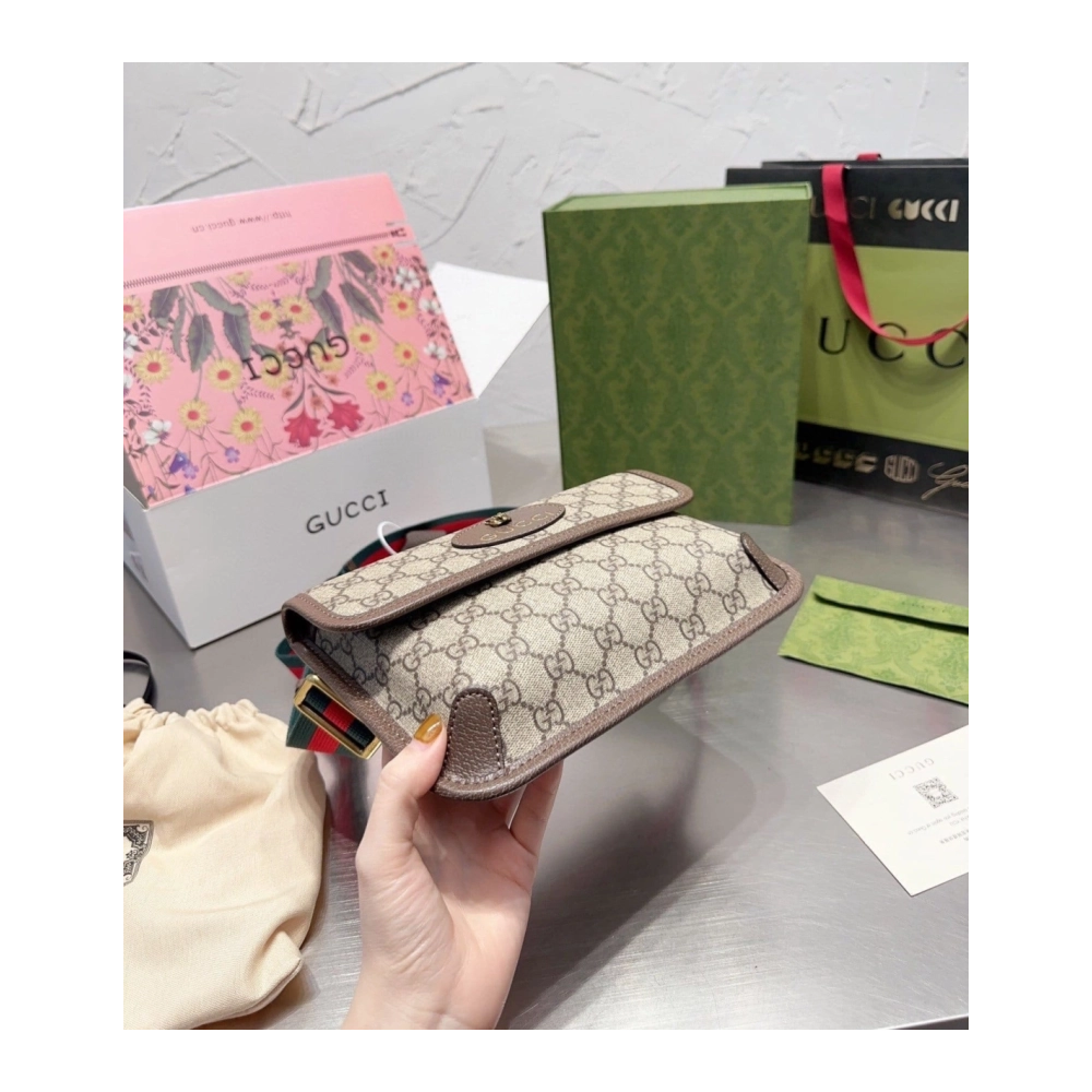 GG NEO VINTAGE SUPREME BELT BAG,GUCCI,BAGS