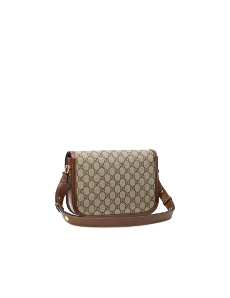 Gucci WomenS Horsebit 1955 Shoulder Bag (Beige Ebony),GUCCI,BAGS