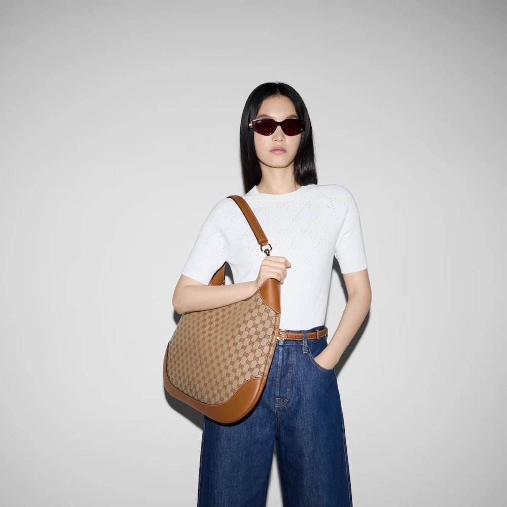 Gucci B Medium Shoulder Bag,GUCCI,BAGS