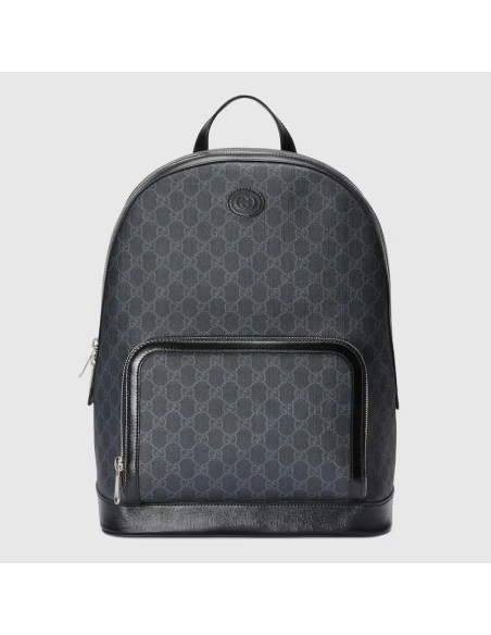 GUCCI BACKPACK WITH INTERLOCKING G,GUCCI,BAGS