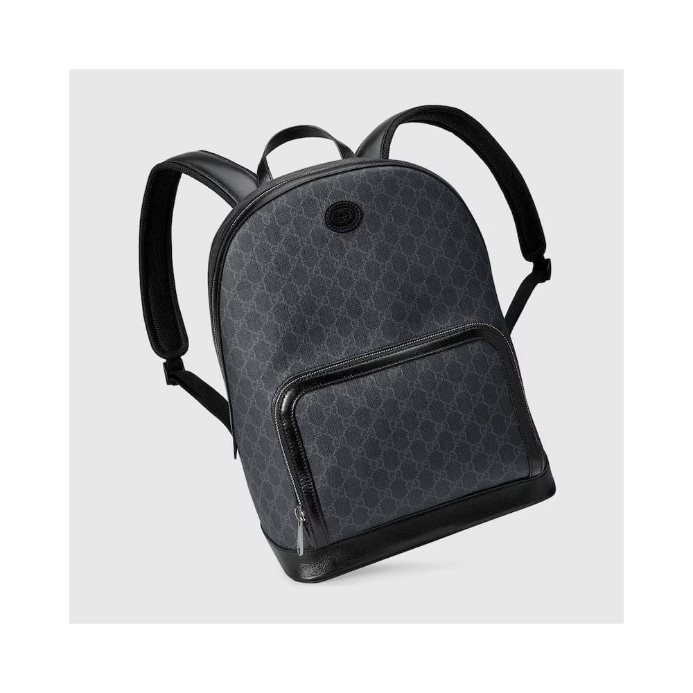 GUCCI BACKPACK WITH INTERLOCKING G,GUCCI,BAGS