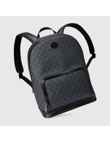 GUCCI BACKPACK WITH INTERLOCKING G,GUCCI,BAGS