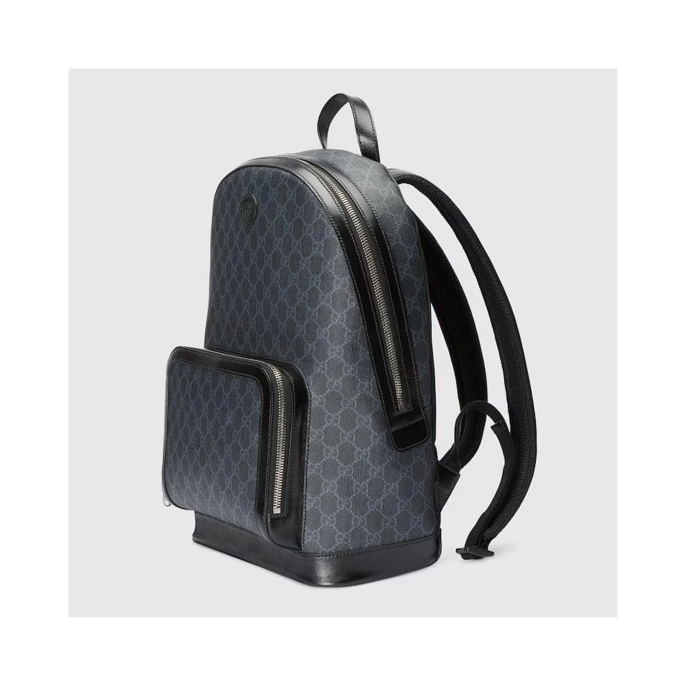 GUCCI BACKPACK WITH INTERLOCKING G,GUCCI,BAGS