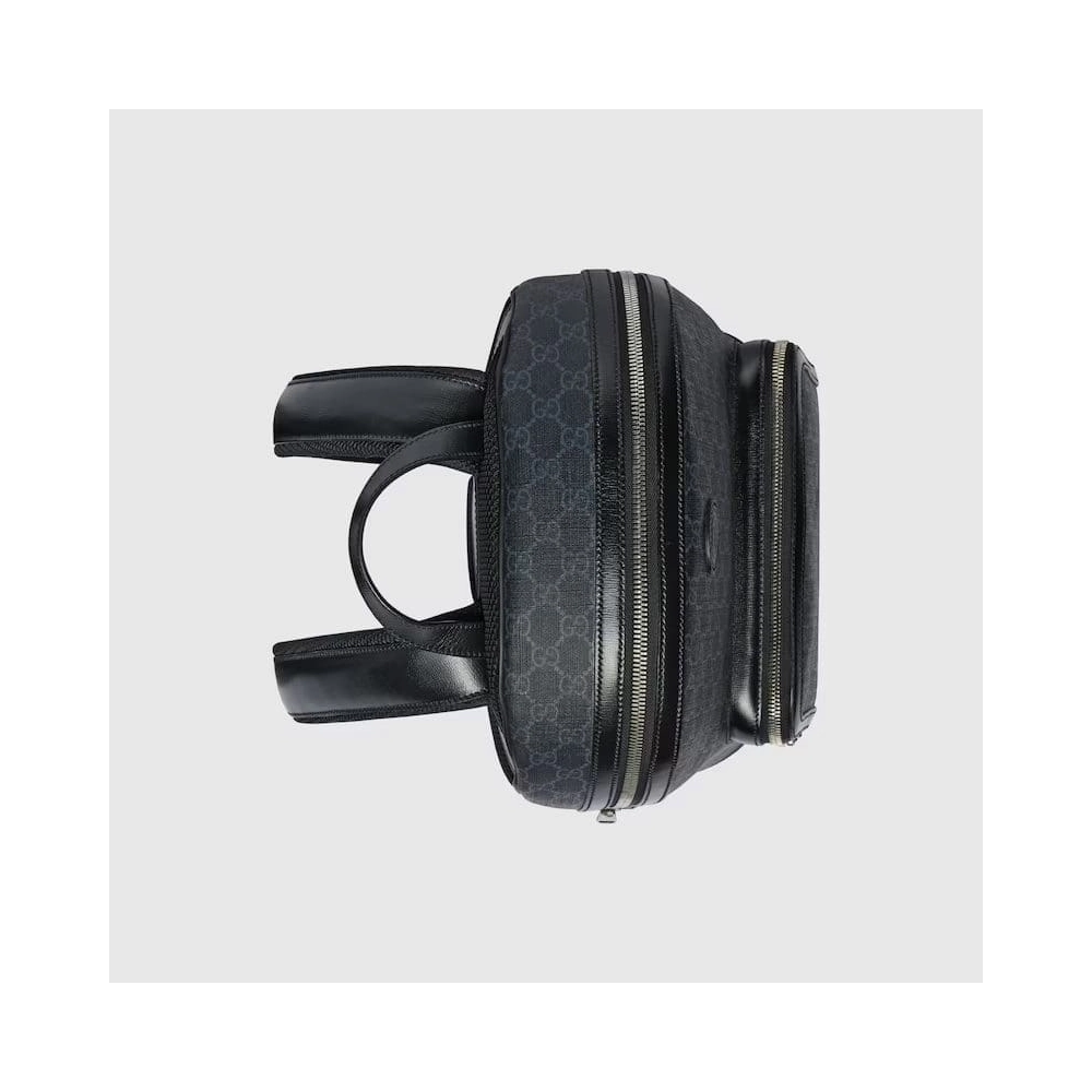 GUCCI BACKPACK WITH INTERLOCKING G,GUCCI,BAGS