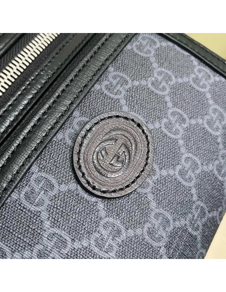 GUCCI BELT BAG WITH INTERLOCKING G,GUCCI,BAGS