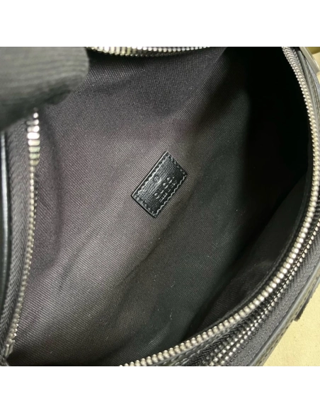 GUCCI BELT BAG WITH INTERLOCKING G,GUCCI,BAGS