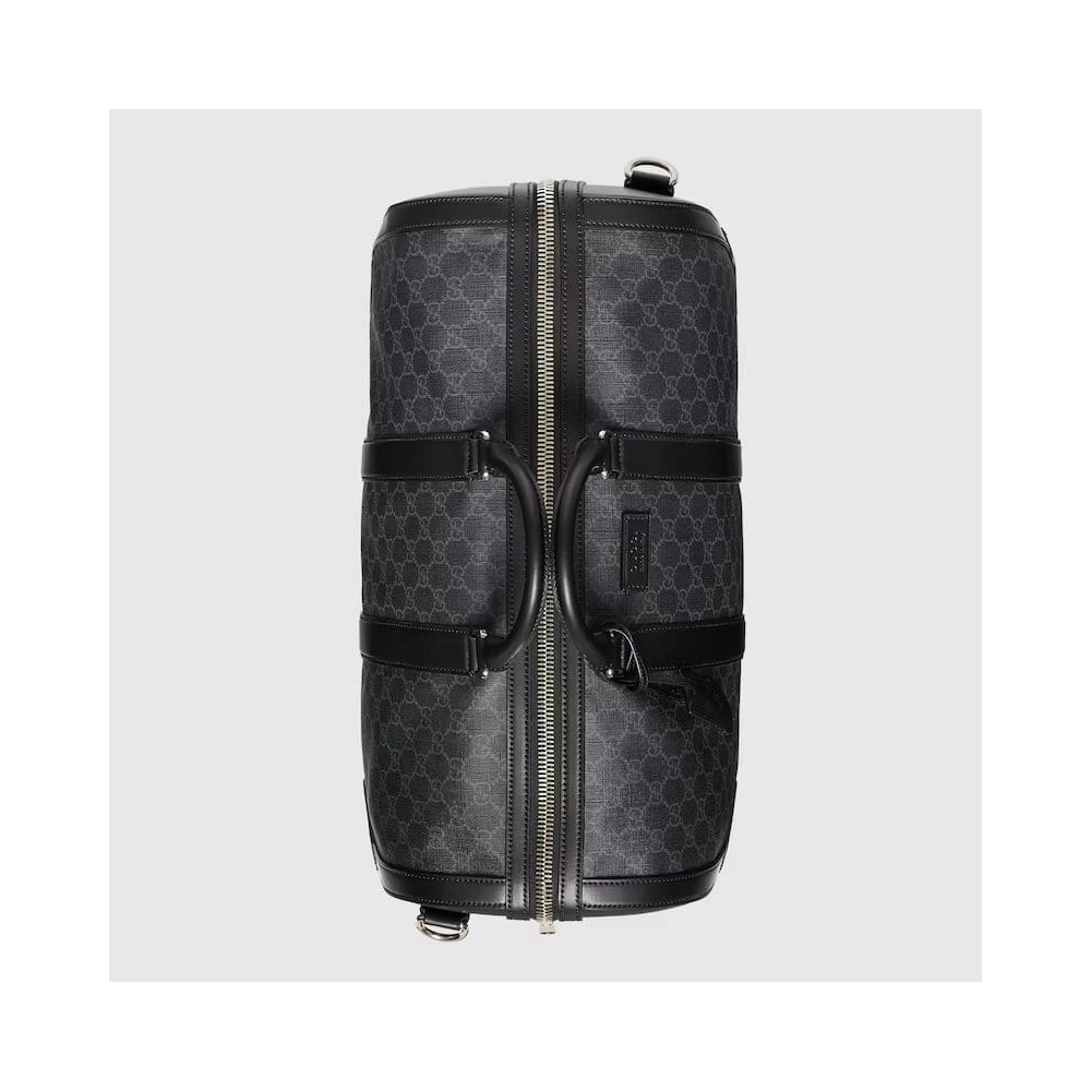GUCCI BLACK CARRY ON DUFFLE,GUCCI,BAGS