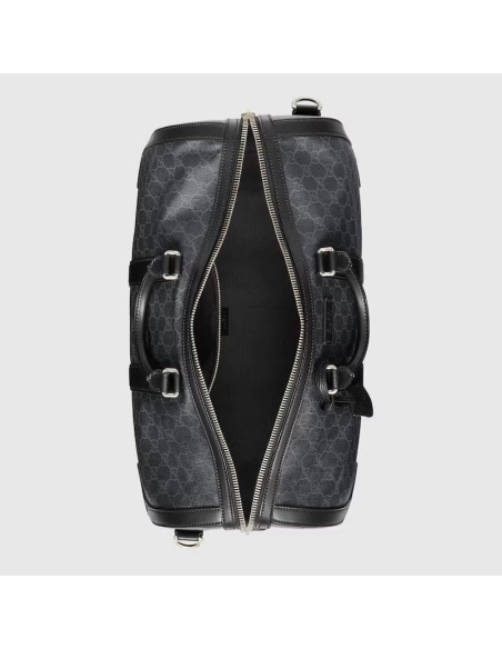 GUCCI BLACK CARRY ON DUFFLE,GUCCI,BAGS