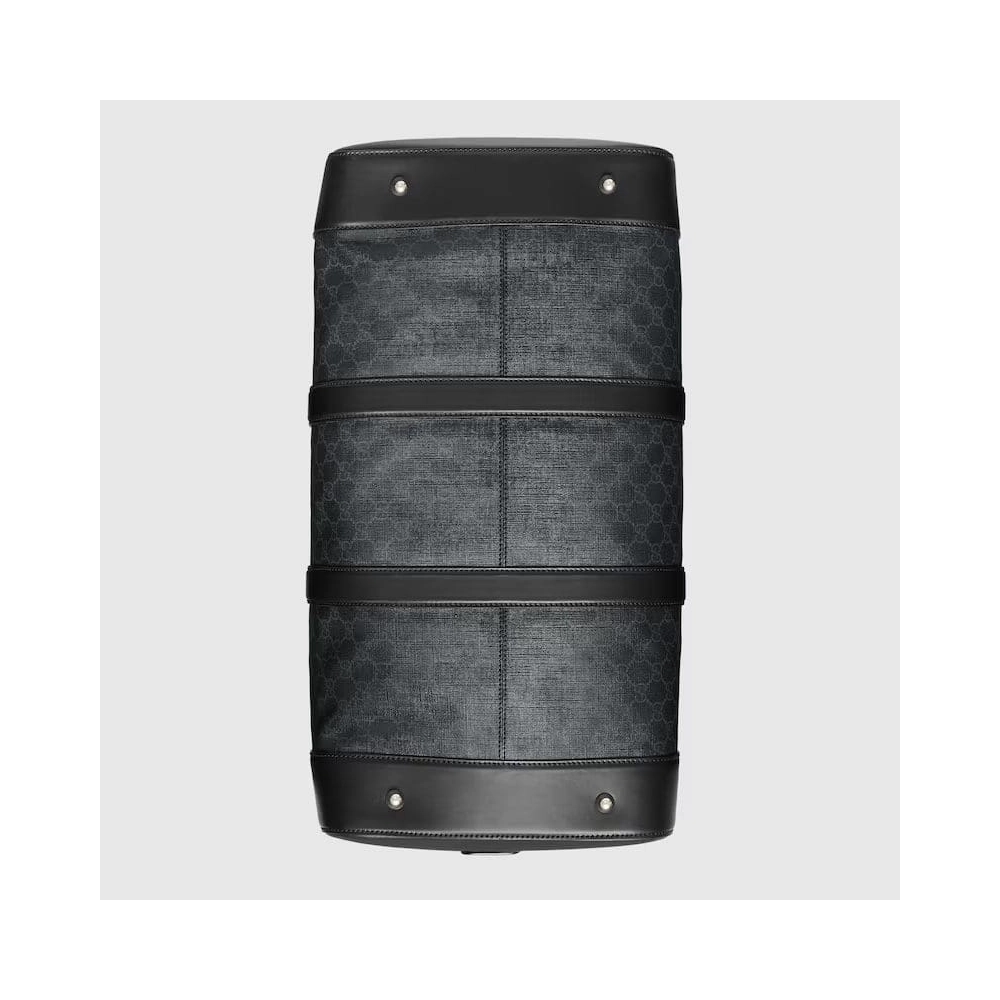 GUCCI BLACK CARRY ON DUFFLE,GUCCI,BAGS