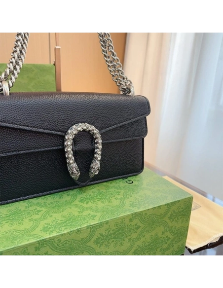 Gucci Black Dionysus Small Bag,GUCCI,BAGS