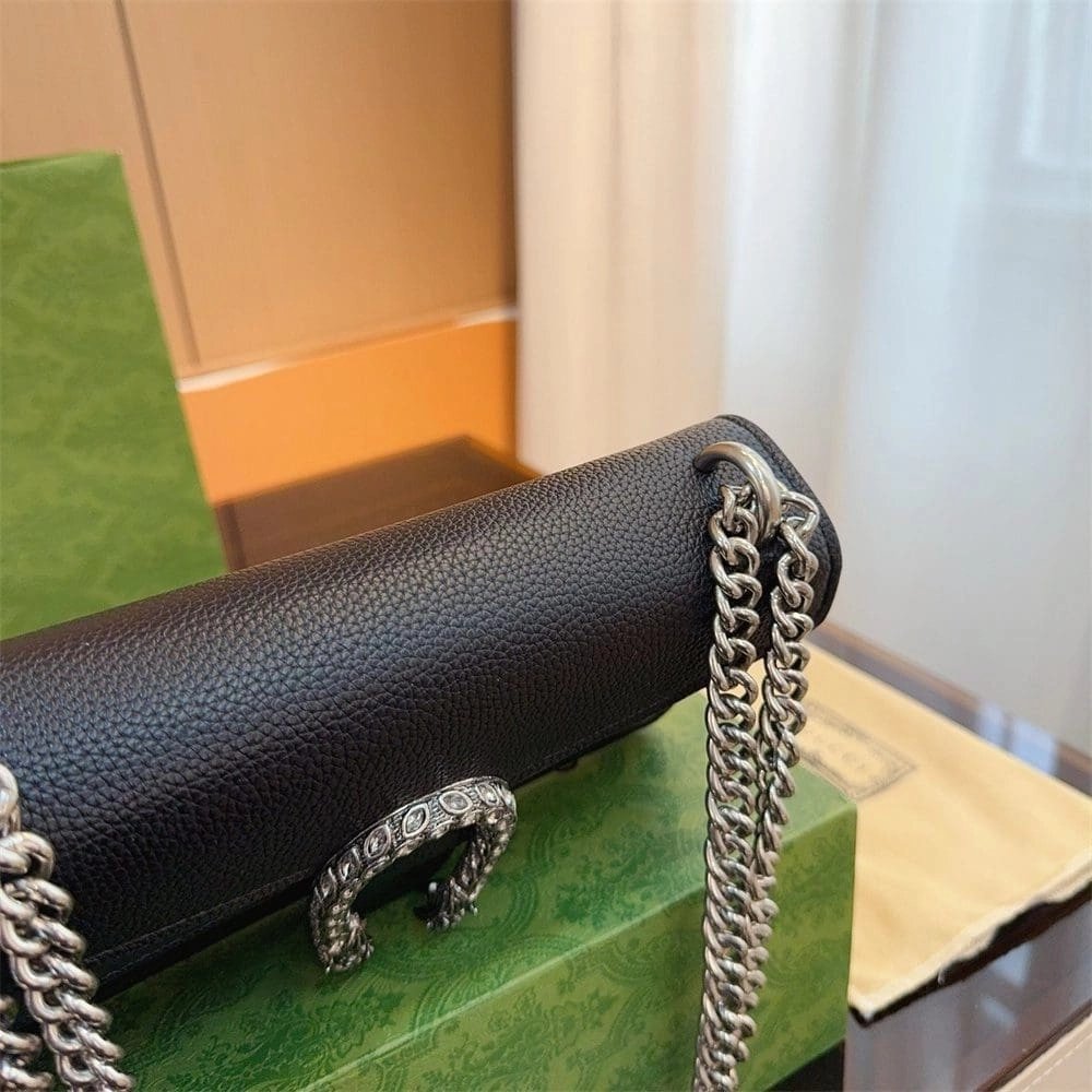 Gucci Black Dionysus Small Bag,GUCCI,BAGS